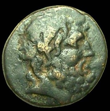 Moneda antigua de GRECIA del año 133 AC Mo - Imagen 1