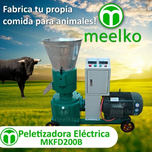 Peletizadora Meelko 200 mm 15 hp PTO para con - Imagen 1