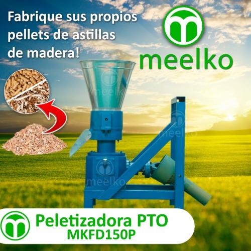M�quina Meelko para pellets con madera 150 m - Imagen 1