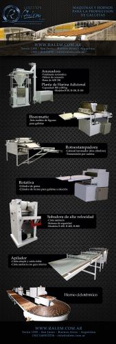 Maquinas para producción de galletasgalleti - Imagen 1