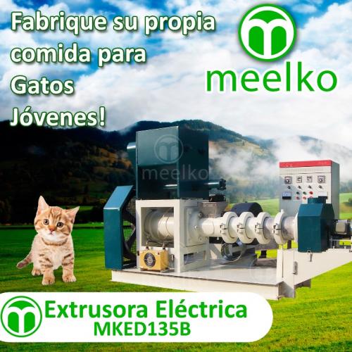 Extrusora Meelko para pellets alimento de gat - Imagen 2