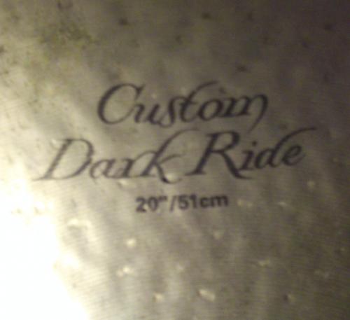 se vende Ride Zildjian K Custom Dark 20